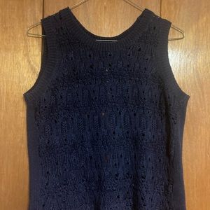womens sweater tank top